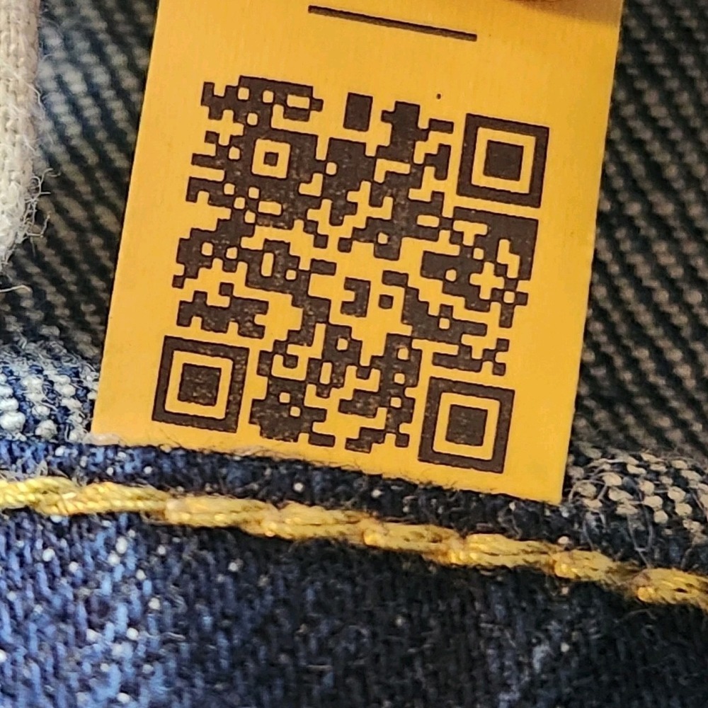 POLO RALPH LAUREN Hampton Relaxed Straight Jeans Mens 44Bx34 Blue Stretch Denim - Picture 12 of 12